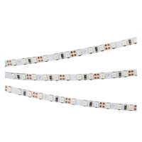 Светодиодная лента RT 2-5000 12V Yellow 5mm 2x (3528, 600 LED, LUX) (Arlight, 9.6 Вт/м, IP20), 015006