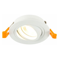 ST LUCE ST251.518.01 Св-к встр. Белый GU10 1*50W  IP20 L90xW90xH27 220V Без ламп