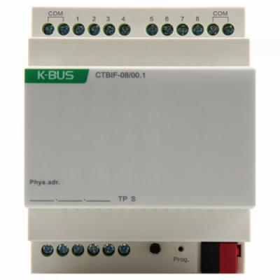 GVS CTBIF-08/00.1 Универсальный интерфейс KNX Universal Interface 8-Fold, DIN-rail Mounted