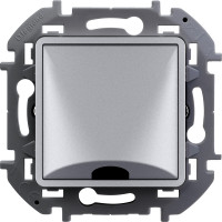 Legrand Вывод кабеля IP21 - Legrand Inspiria - с зажимом для крепления - алюминий, 673892