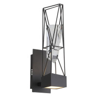 ST LUCE SL815.301.01 Бра ST-Luce Серый графит/Серый графит, Прозрачный LED 1*6W 4000K