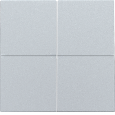 Niko Home Control Серебро Клавиша 4-ая, 230V, 121-31008