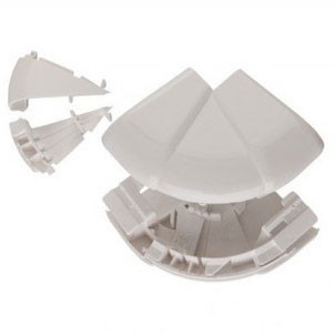 Legrand Угол внешний переменный от 60° до 120° - для кабель-каналов DLP 50х150 - белый, 010635