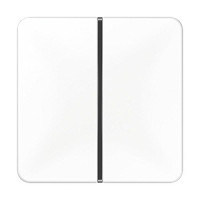 1-клавишная накладка для пульта КNX, белая, для серии СD, CD401TSAWW