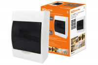 Бокс ЩРН-П-6модулей навесной пластик IP41 TDM Electric, SQ0901-0002