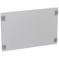 Legrand Сплошная металлическая лицевая панель с замком на 1/4 оборота XL? 800/4000 - высота 400 мм - 24 модуля, 020845