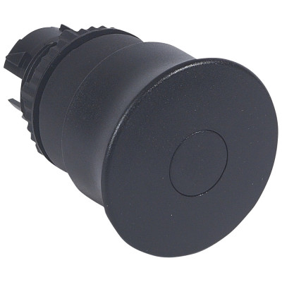 Legrand Кнопка с грибовидным толкателем ? 40 - Osmoz - для компл. - ''Тяни-толкай'' - авар. откл. - без подсв. - IP 66 - чёрный, 023876
