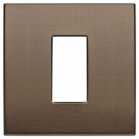 Vimar Накладка Classic на 1 модуль бронза темная, 19641.17
