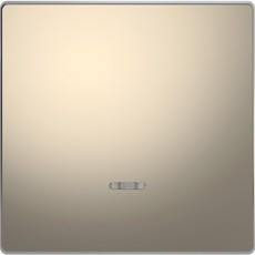 D-Life Клавиша 1-ная с линзой для LED-модуля, никель