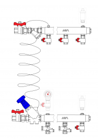 Узел коллекторный MF3-40C-25R-2-15-PA, MF3-40C-25R-2-15-PA