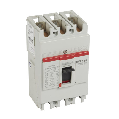 Legrand Drx125 фиксированный 75a 3п 10кА, 027007