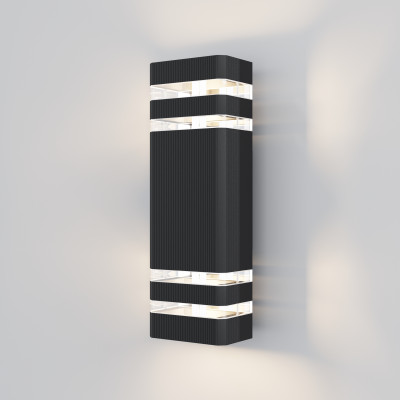 Maytoni Outdoor Unter den Linden Черный Бра 2xE27 60W, O578WL-02B