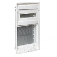 Основание комбинир, щита "Nova" (1 DIN-рейка + 2 монт, платы) 3 габарит IP40 EKF , nv-cbase-1+2