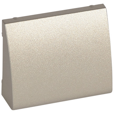 Legrand Лицевая панель - Galea Life - для вывода кабеля - Titanium, 771485