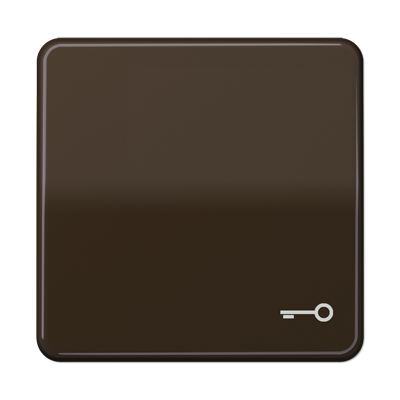 Клавиша с символом "ключ"; коричневая, CD590TBR