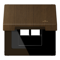 Накладка и крышка для двойных UAE розеток с символом "сеть"; металл; латунь Antik, ME2990KLLANAT