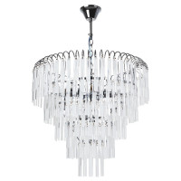 Arte Lamp ELIZA, Люстра, цвет арматуры - ХРОМ, цвет плафона/декора - , 6х60W E27, A1009SP-6CC