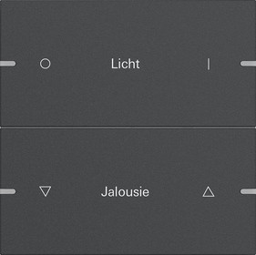 5032928 Gira Клавиша 2-ная  для сенс.  выкл.Gira 4 KNX, ГРАВИРОВКА