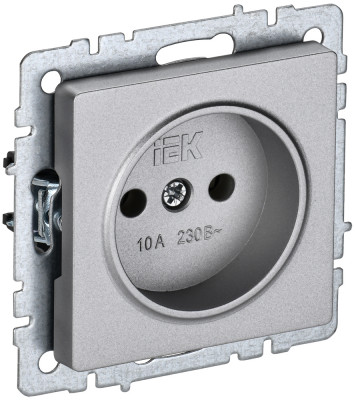 BR-R10-10-K47 - BRITE Роз. без з/к/ш 10А РС10-1-0-БрА алюм. IEK, IEK (ИЭК)