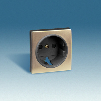 Simon S82,82N Накладка на 75432-, 75464-39, шампань с графитом, 82041-34