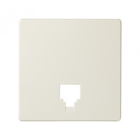 Simon 82 Detail Слоновая кость Накладка розетки ТЛФ 1-ая(мех 75480,75481), 82062-61