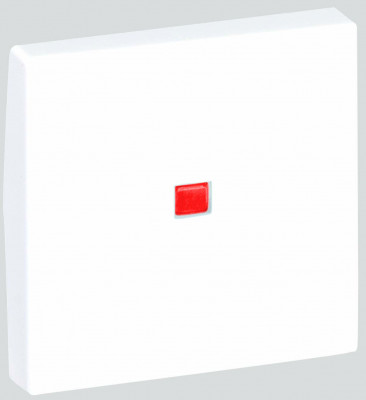 Simon SConnect Клавиша с индикатором для выключателя К302, 45х45мм, графит, K112-14