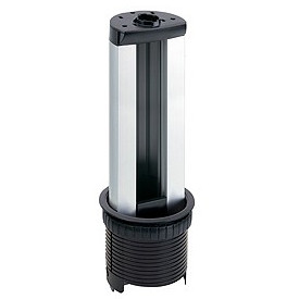 Simon SConnect Телеблок на 5 мод. К45, алюминий, KTL205