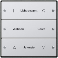 Комплект клавиш, 3 шт. ГРАВИРОВКА