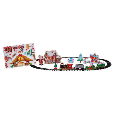 992-35 Светильник X-MAS TRAIN, 1X0,06W(LED), 6V 9х103см, пластик, 4x ААА (не в комплекте)