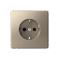 GAL000545 - ARTGALLERY РОЗЕТКА с заземлением со шторками, 16А, механизм, ШАМПАНЬ, Systeme Electric GAL000545 - ARTGALLERY РОЗЕТКА с заземлением со шторками, 16А, механизм, ШАМПАНЬ, Systeme Electric