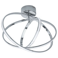 96306 Светодиодный потолочный светильник SELVINA, 35W(LED), 3900lm, L460, B390, Н380, алюминий, хро