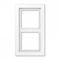 Рамка 2-кратная; белая,ударопрочная, LSD982BFWW