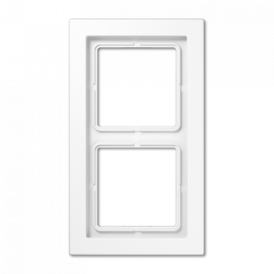 Рамка 2-кратная; белая,ударопрочная, LSD982BFWW