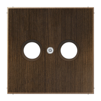 Крышка для TV-FM-розеток, фиксация винтом; металл; латунь antik; Messing, ME2990TVAT