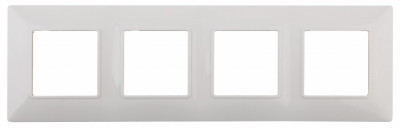 ЭРА 14-5004-01 Elegance Белый Рамка 4-ая