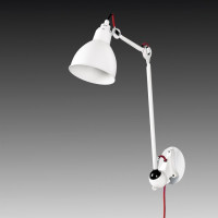 Lightstar 765616 (MВ1201802-1А) Бра LOFT 1х40W E14 БЕЛЫЙ (в комплекте)