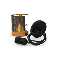 Светильник подвесной Gauss Decor PL041 черный E27, 1 м, 1/40, PL041