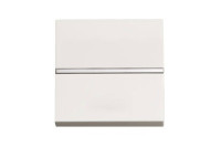 N2210 BL - Механизм 1-клавишного проходного переключателя с клавишей, 2-модульный, серия Zenit, цвет альпийский белый - 2CLA221000N1101 N2210 BL - Механизм 1-клавишного проходного переключателя с клавишей, 2-модульный, серия Zenit, цвет альпийский белый - 2CLA221000N1101