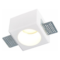 ST LUCE ST252.508.01 Св-к встр. из гипса Белый GU10 1*50W  IP20 L80xW80xH52 180-240V Без ламп