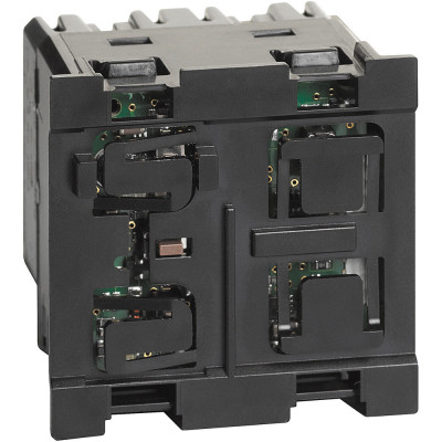 K4411 Bticino LIVING NOW. Светорегулятор кнопочный универсальный для LED-ламп 100/240В 2-проводный 3-400В (LED 3-75Вт) 2 модуля., K4411