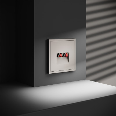 Розетка акустическая встраиваемая VOLTUM S70 4-местная, (кашемир), VLS060303