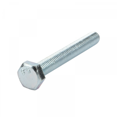 Болт шестигранный DIN 933, 10х80мм, короб (10 шт/уп) KRANZ, KR-01-3512-055