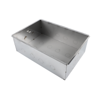 Donel Монтажная коробка для установки DFB16S в стяжку, сталь, DFB16SSB