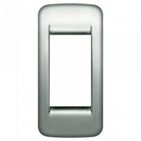 Vimar Накладка на 1 модуль RONDO для панелей металл хром, 16783.36