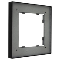 IRIDIUM Рамка на 1 пост, черный, Monaco 04 без кромки, 04P105