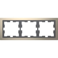 D-Life Рамка 3-ная, никель