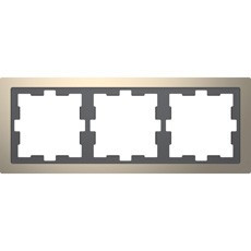 D-Life Рамка 3-ная, никель