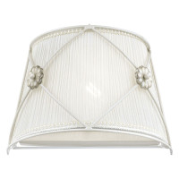 Maytoni Lea Бра, цвет: Жемчужный белый 1х40W E14