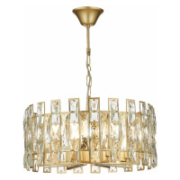 ST LUCE SL1626.203.08 Люстра подвесная ST-Luce шампань/шампань, прозрачный E14 8*40W