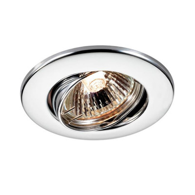 Novotech 369693 SPOT NT12 308 хром Встраиваемый ПВ светильник IP20 GX5.3 50W 12V CLASSIC